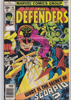 The Defenders #48 (1977) moon Knight  Giffen art Fine