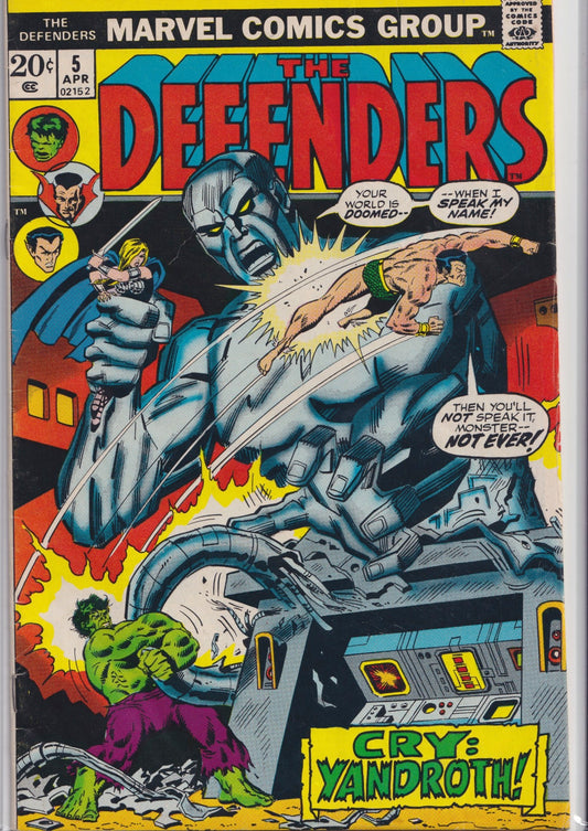 The Defenders #5 (1972) F+