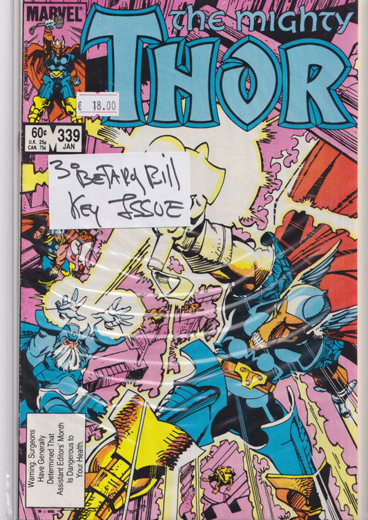 Thor #139 (1984) Beta Ray Bill Very Fine