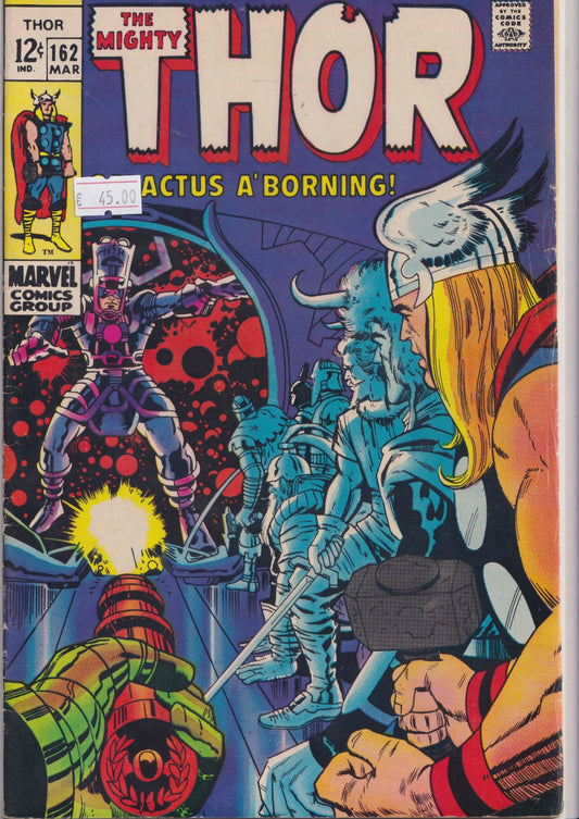 Thor #162 (1969) Galactus Fine