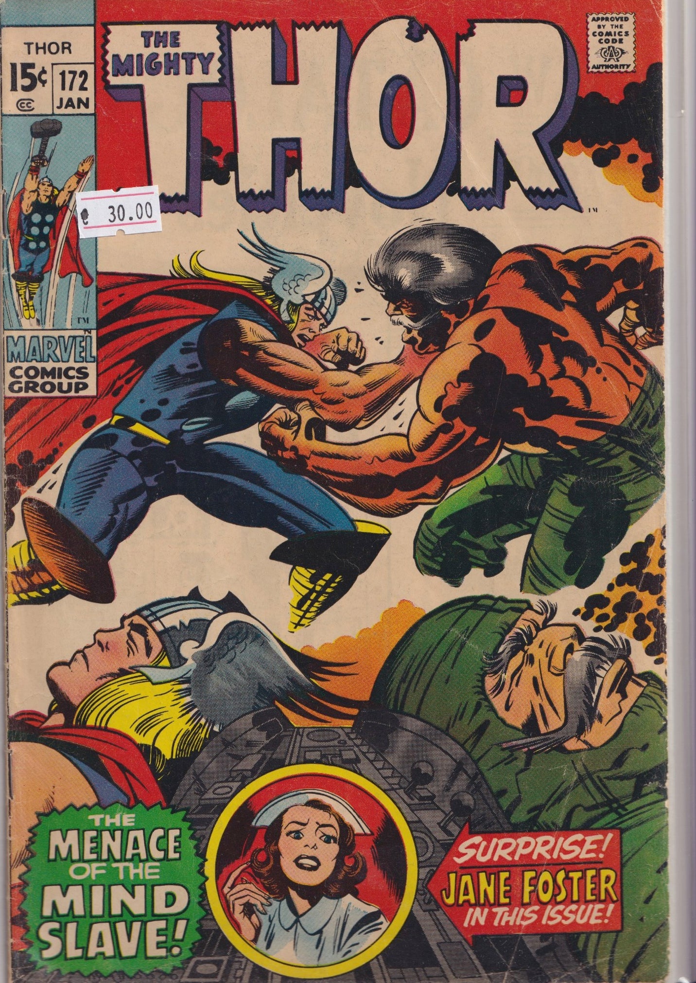Thor #172 (1970) Fine-
