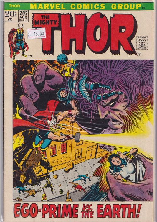 Thor #202 (1972) Fine+