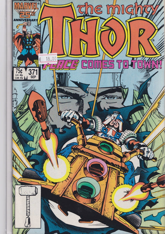 Thor #371 (1986) Judge Dredd Very Fine