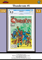 Thundercats #1 (1985) Marvel ongoing CGC 9.2