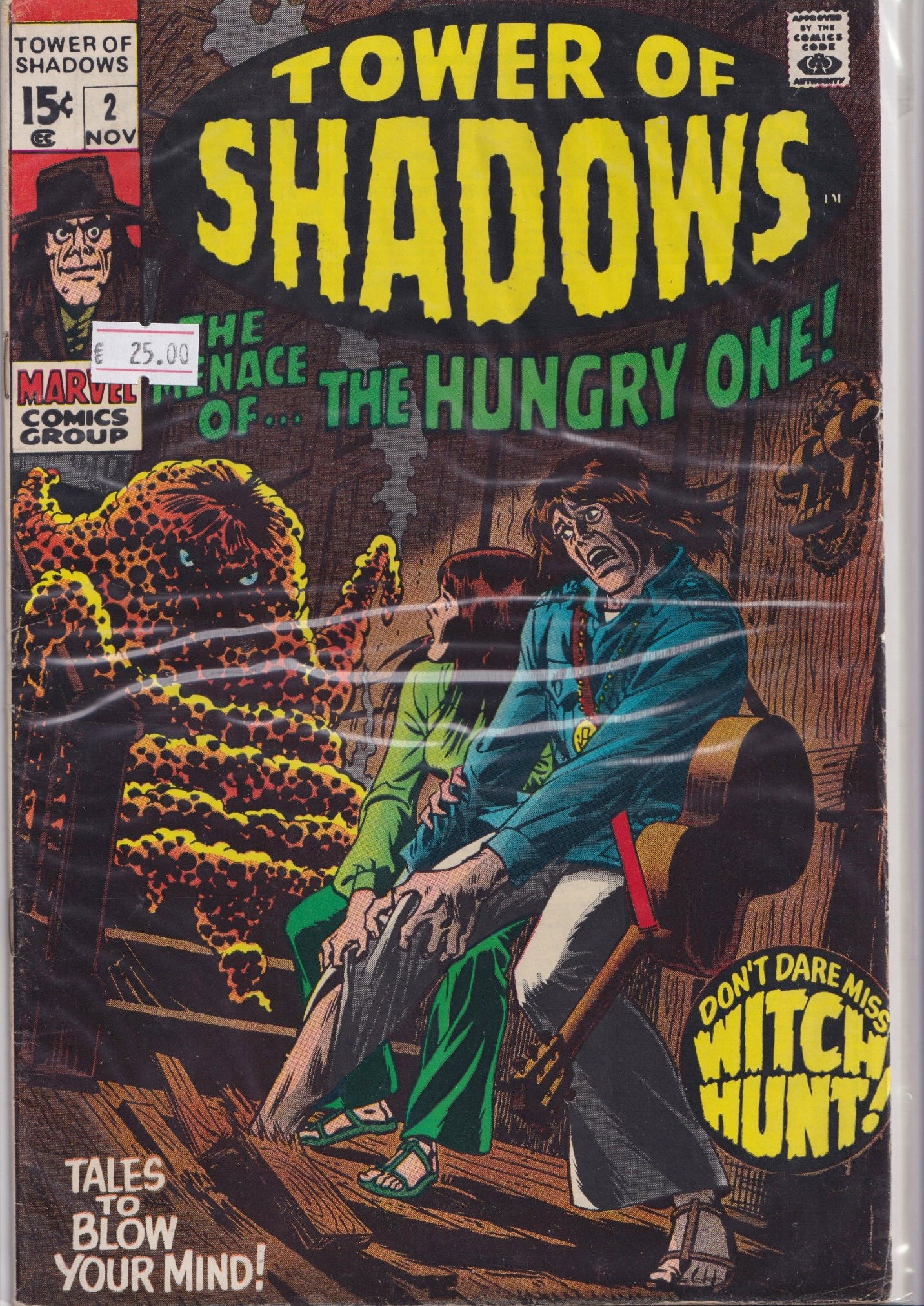 Tower of Shadows #2 (1969) Marvel 's 70's horror anthology Neal Adams art  Very Fine