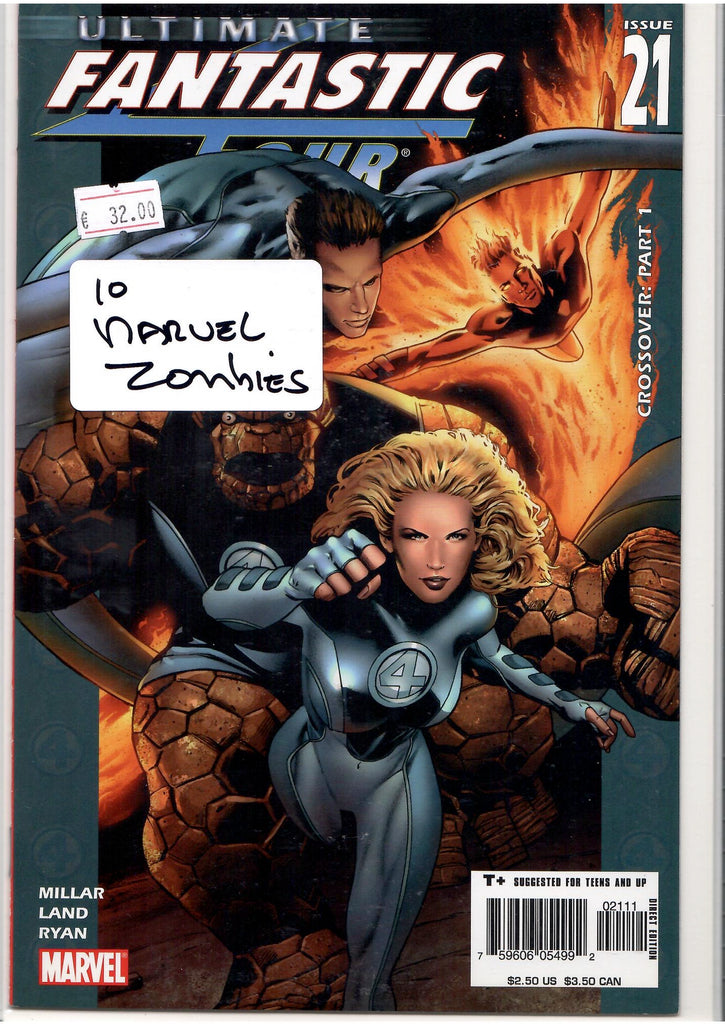 Ultimate Fantastic Four #21 (2005) 1° Marvel Zombies /Disney + VF
