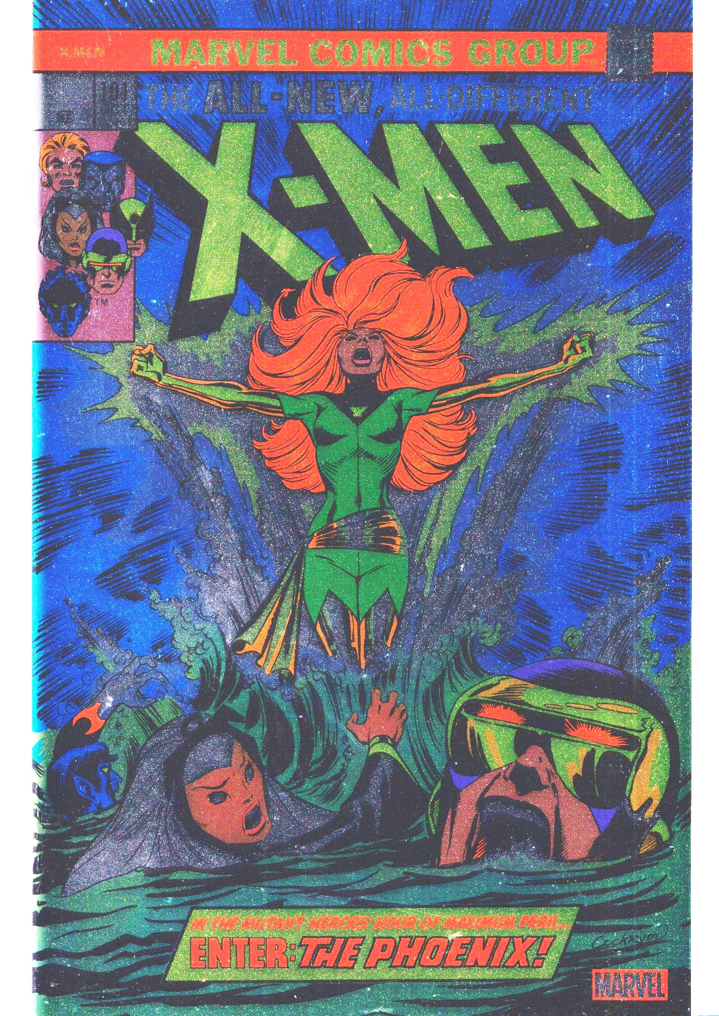 Uncanny X-Men #101 (2023) Foil exclusive reprint NM