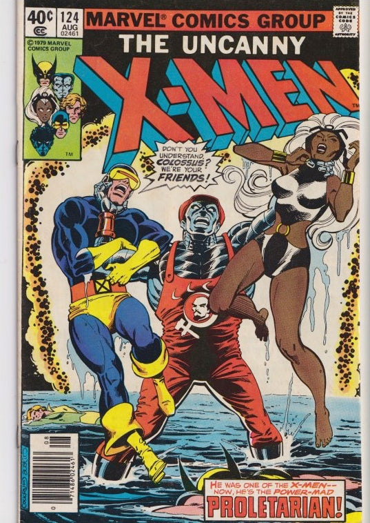 Uncanny X-Men #124 (1979) Arcade Byrne art Fine+