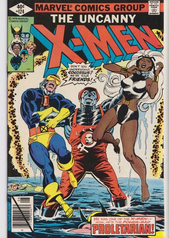 Uncanny X-Men #124 (1979) Arcade Byrne art Very Fine