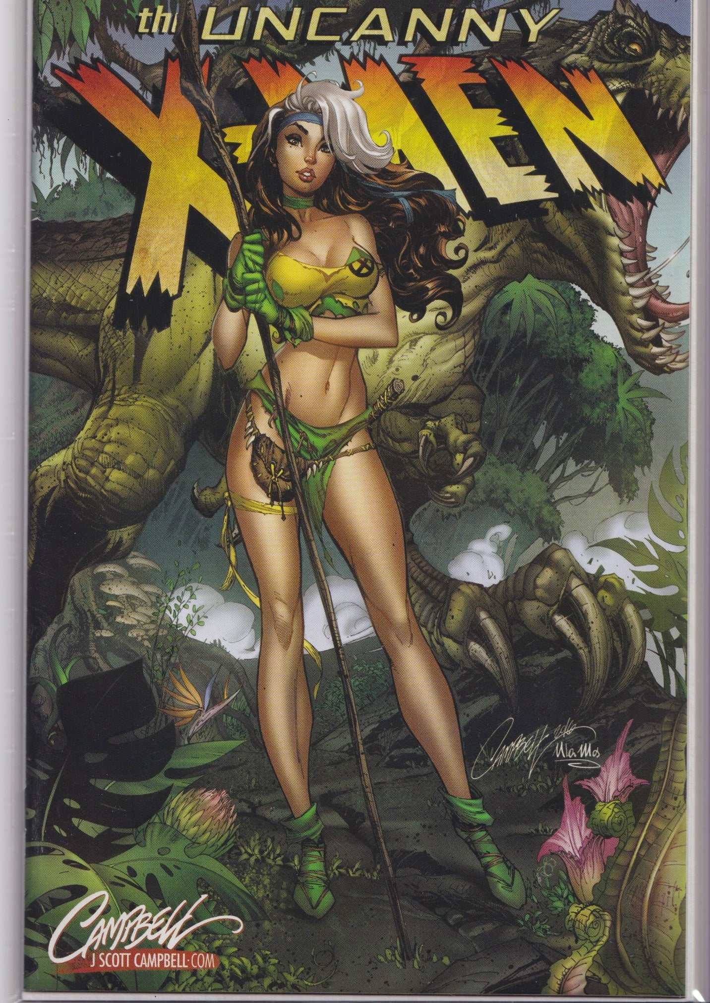 Uncanny X-Men #12 (2019) JScottCampbell.com exclusive Rogue  variant NM