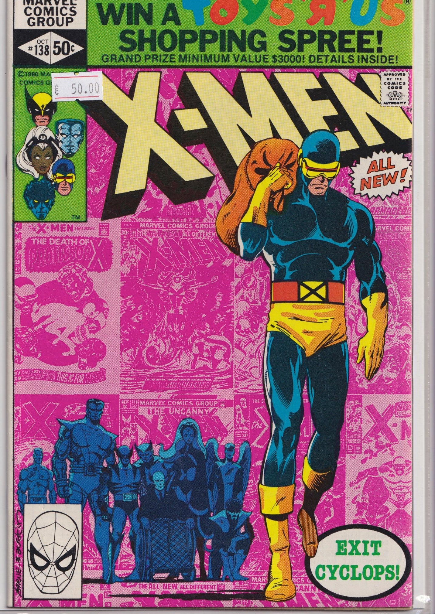 Uncanny X-Men #138 (1980) Claremont/Byrne Phoenix is dead Very Fine