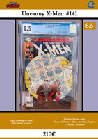 Uncanny X-Men #141 (1981) Classic cover, classic story CGC8.5