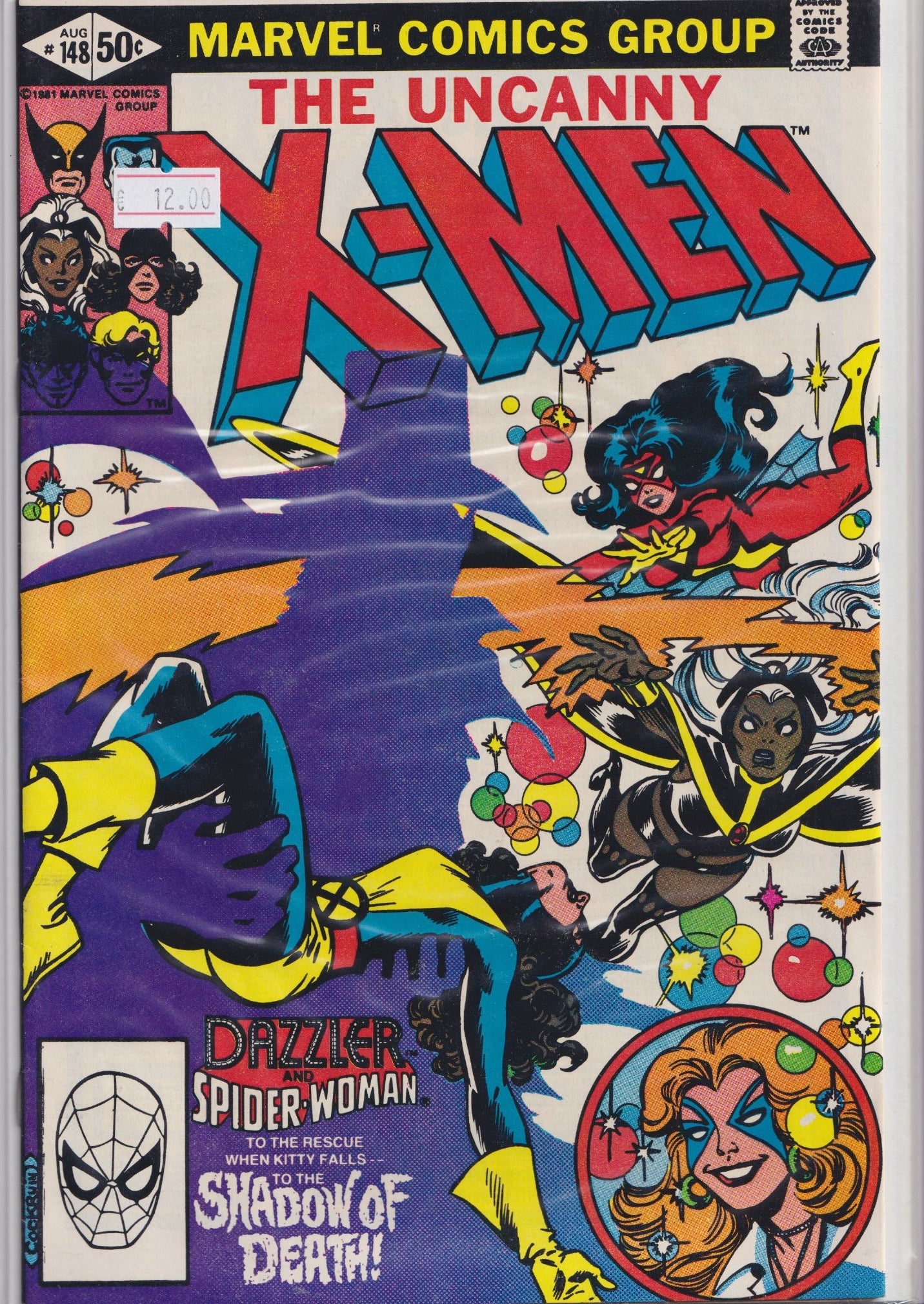 Uncanny X-Men #148 (1981) Dazzler Spider Woman Very Fine