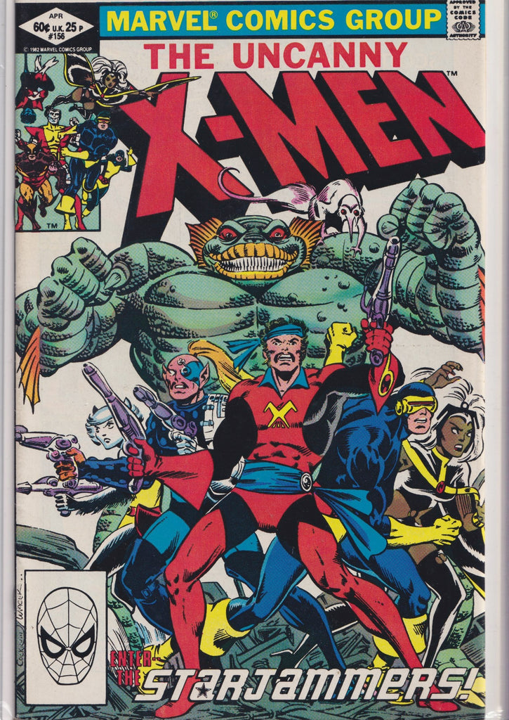 Uncanny X-Men #156 (1982) Origin Corsair very Fine