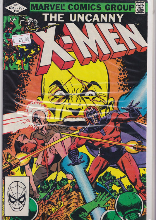 Uncanny X-Men #161 (1982)Magneto very Fine