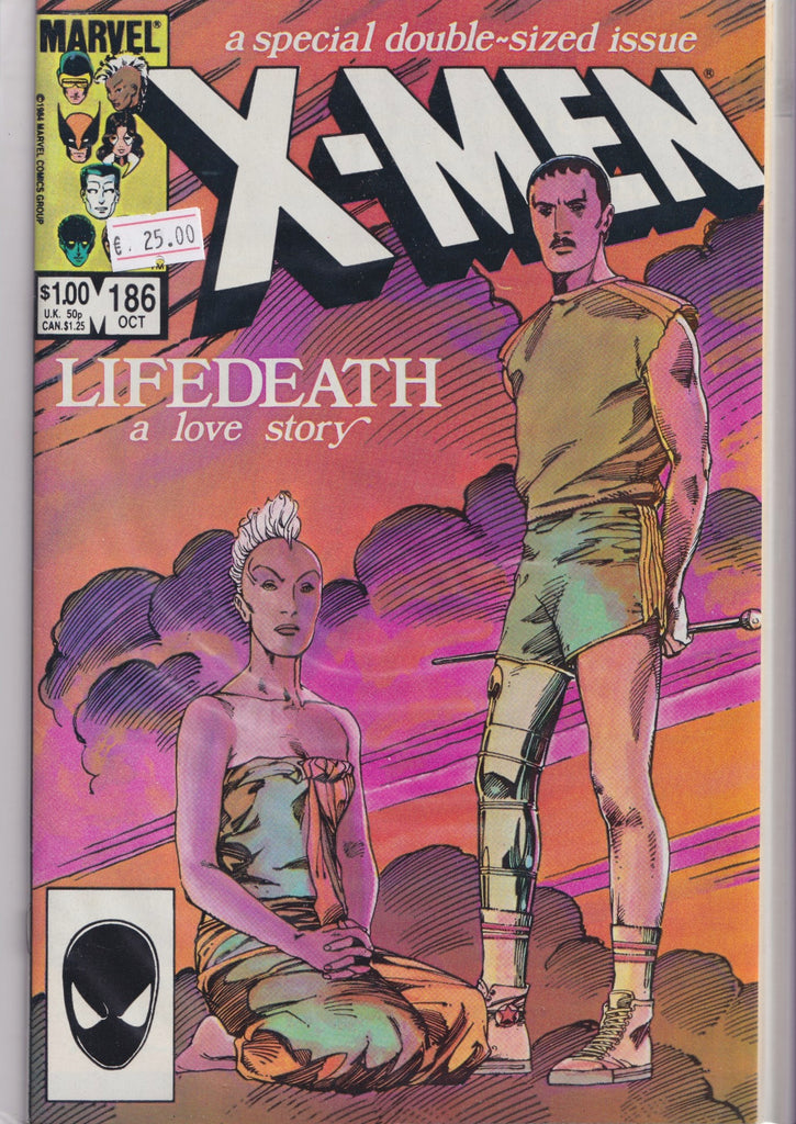 Uncanny X-Men #186 (1984) Classic Barry Smith art very Fine