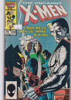 Uncanny X-Men #210 (1986) Mutant Massacre tie-in Very Fine