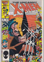 Uncanny X-Men #211 (1986) Mutant Massacre tie-in Very Fine