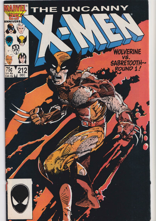 Uncanny X-Men #212 (1986) Mutant Massacre tie-in