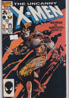 Uncanny X-Men #212 (1986) Mutant Massacre tie-in Very Fine