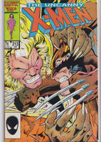 Uncanny X-Men #213 (1986) Wolverine vs. Sabretooth