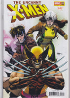 Uncanny X-Men #22 (2024) 1.25 Woverine Rogue Gambit  variant NM FCL