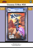 Uncanny X-Men #510 (2009) Campbell Psylocke variant CGC 9.6 FCL