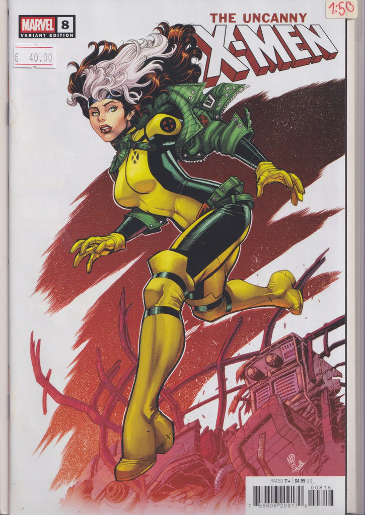 Uncanny X-Men #8 (2024) 1.25 Rogue variant very Fine FCL