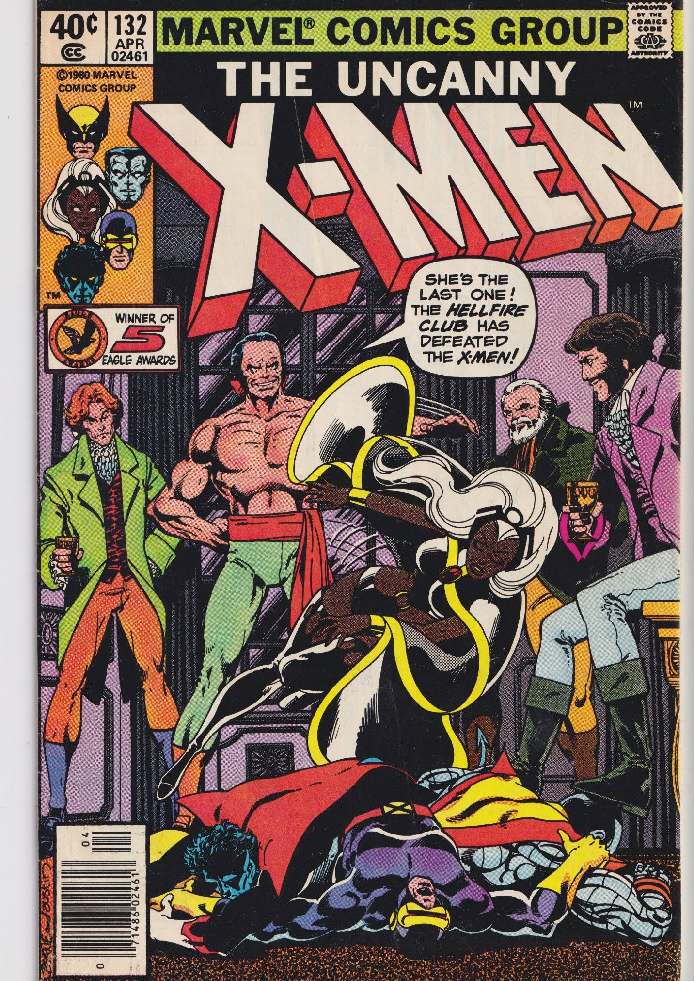 Uncanny X-men # 132 (1980) Dark Phoenix saga Hellfire Club Byrne art Very Fine