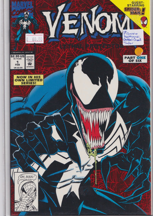 Venom Lethal Protector #1 (1993) 1° Venom solo VF