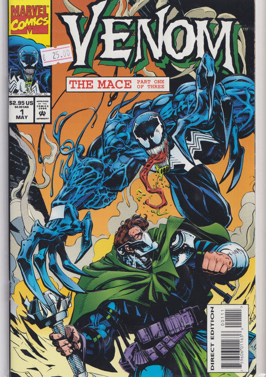 Venom the Mace #1-3 (1994) full set  VF