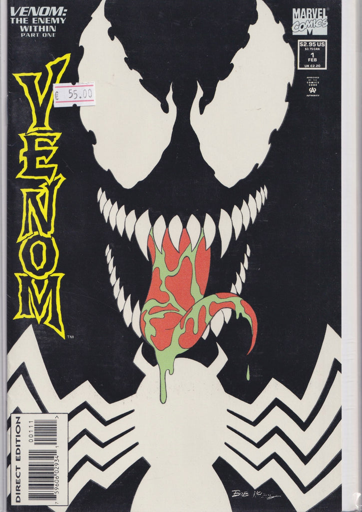 Venom the enemy within #1 (1994) Glow in the dark cover VF