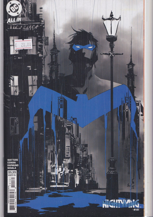 (W) Dan Watters (A) Denys Cowan (CA) Dustin Nguyen WILL DICK GRAYSON SACRIFICE NIGHTWING TO SAVE HIS CITY?  FCL