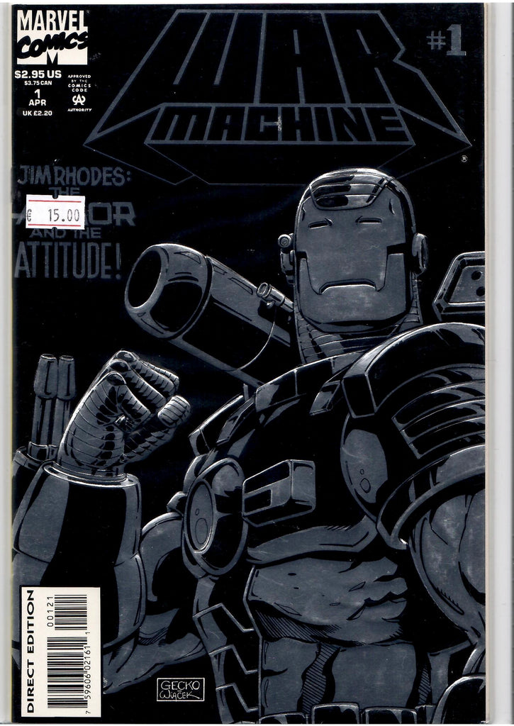 War Machine #1 (1994) Embossed cover Very Fine