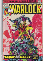 Warlock #10( 1975) Thanos Very Fine