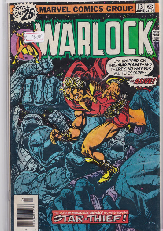 Warlock #13 ( 1976) Starlin Very Fine