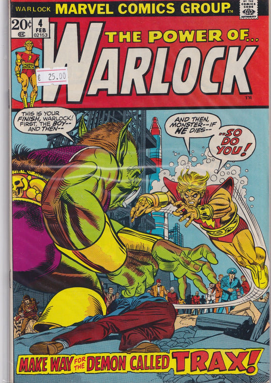 Warlock #4 (1972) Very Fine