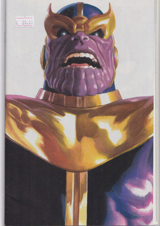 Warlock Rebirth #1 (2023) Thanos Alex Ross cover NM