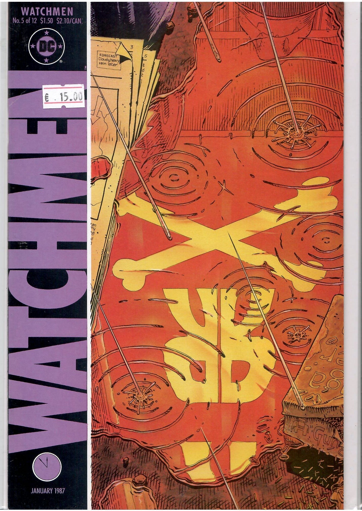 Watchmen #5 (1987) Classic story VF