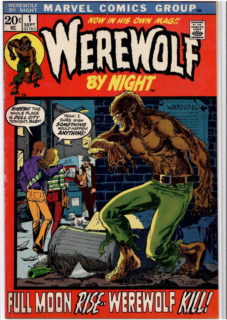 Werewolf by Night #1( 1972) Key issue 1° Ongoing Fine+