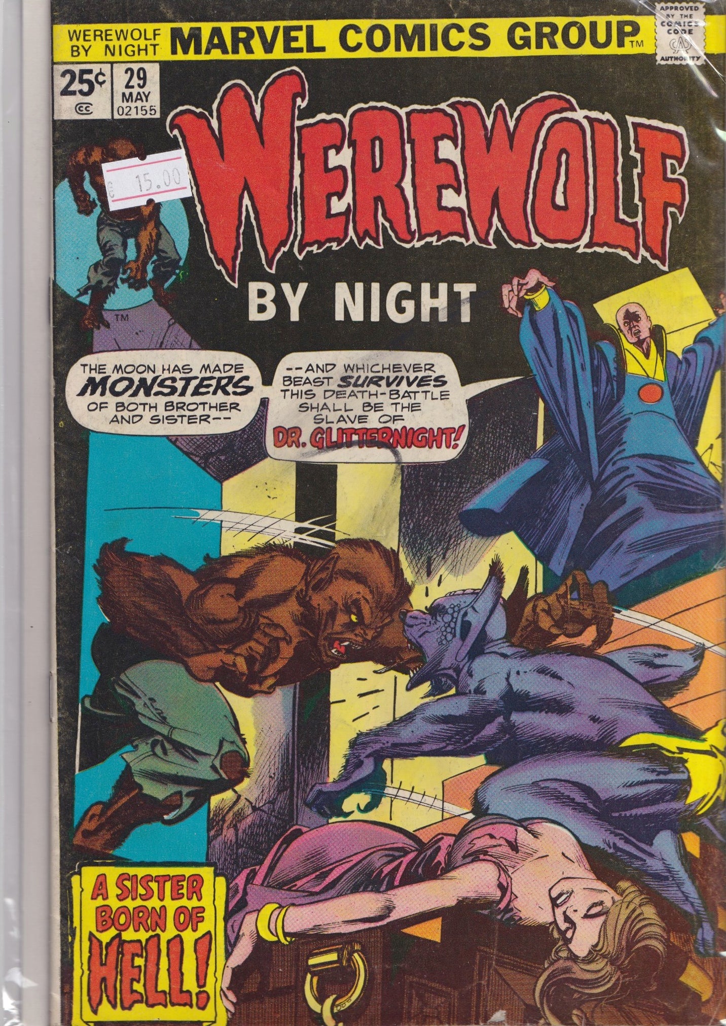 Werewolf by Night #29 (1975) fine