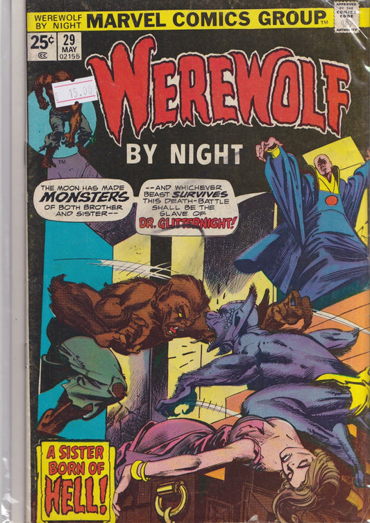 Werewolf by Night #29 (1975) fine