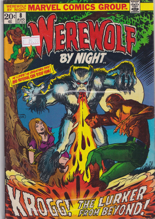Werewolf by Night #8 (1973) Fine