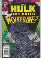 What If #50 (1993)  Hulk/Wolverine Very Fine