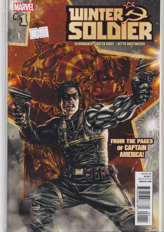 Winter Soldier #1 (2012) Bucky Barnes 1° Ongoing FCL