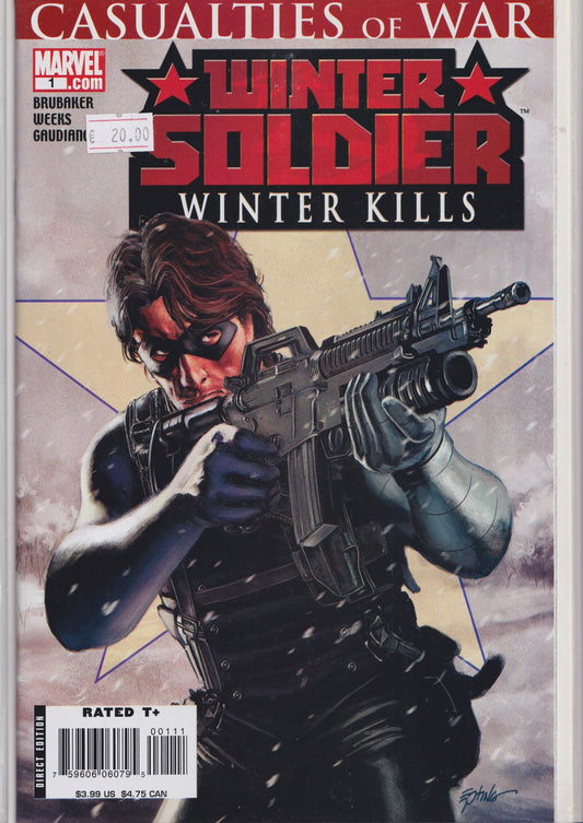 Winter Soldier Winter Kills #1 (2006) Bucky Barnes Very Fine FCL