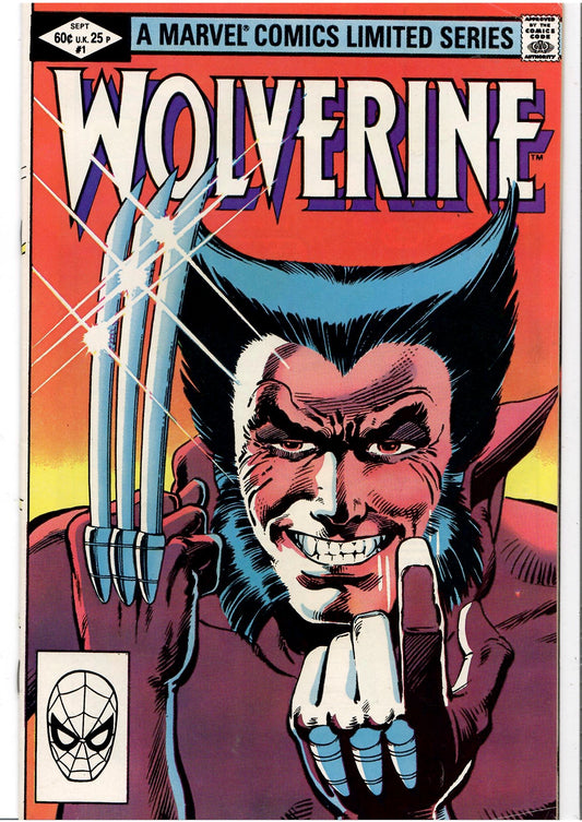 Wolverine #1-4 Mini serie full set (1982)  classic Miller art 