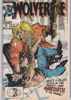 Wolverine #10 (1989) vs Sabretooth VF
