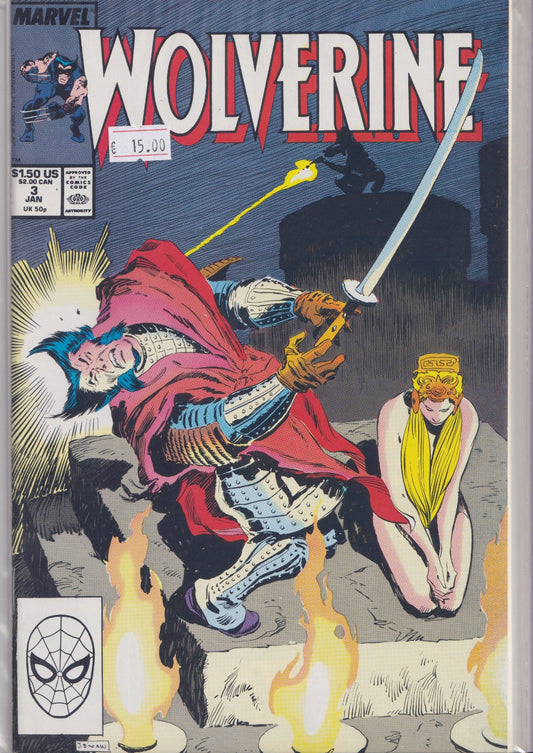 Wolverine #3 (1988) VF