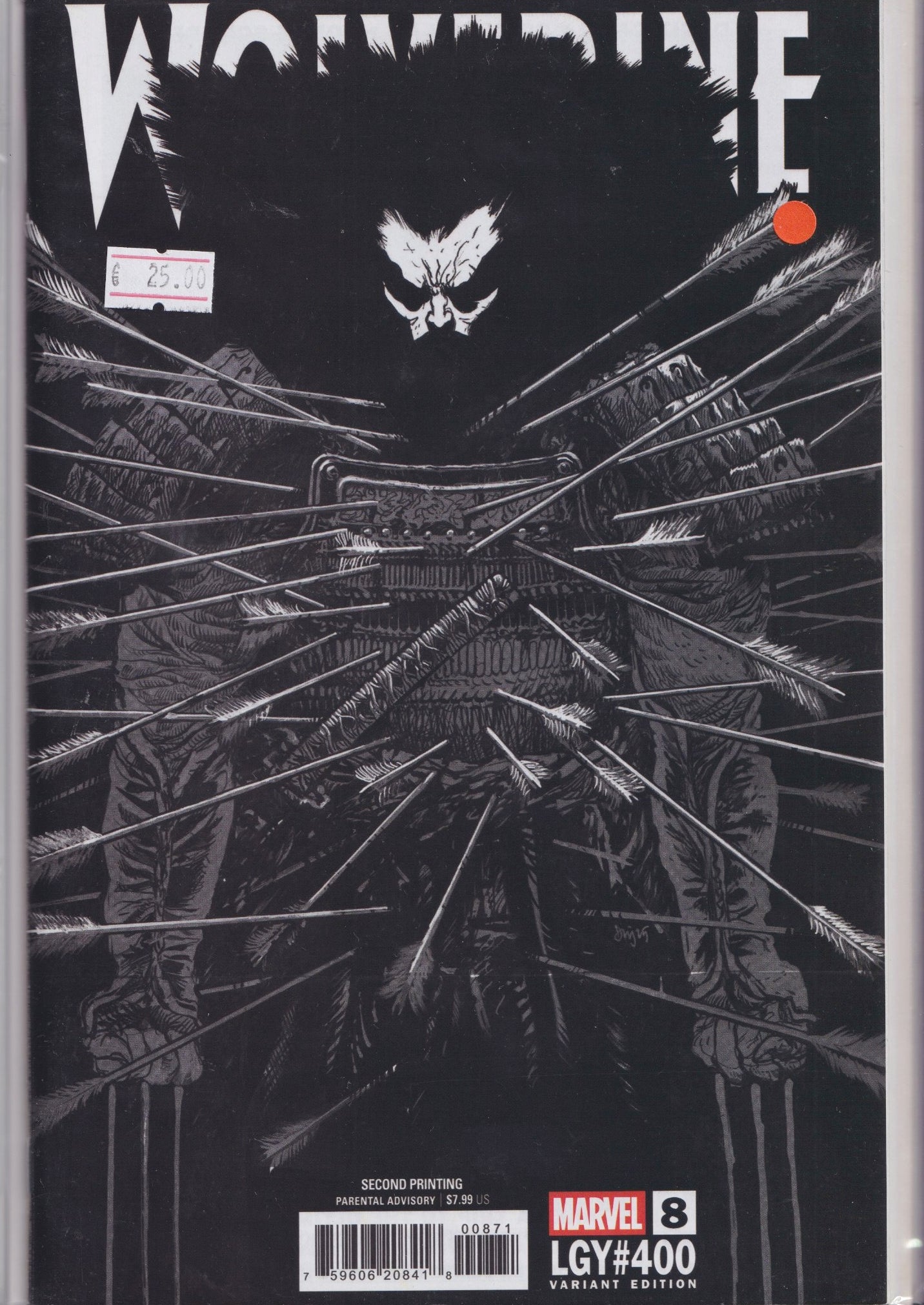 Wolverine #8 (2024) 2nd Printing Daniel Warren Johnson. cover VF